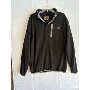 Drake Pullover 1/4 button Size XL W/magnattach left chest pocket Fleece warm